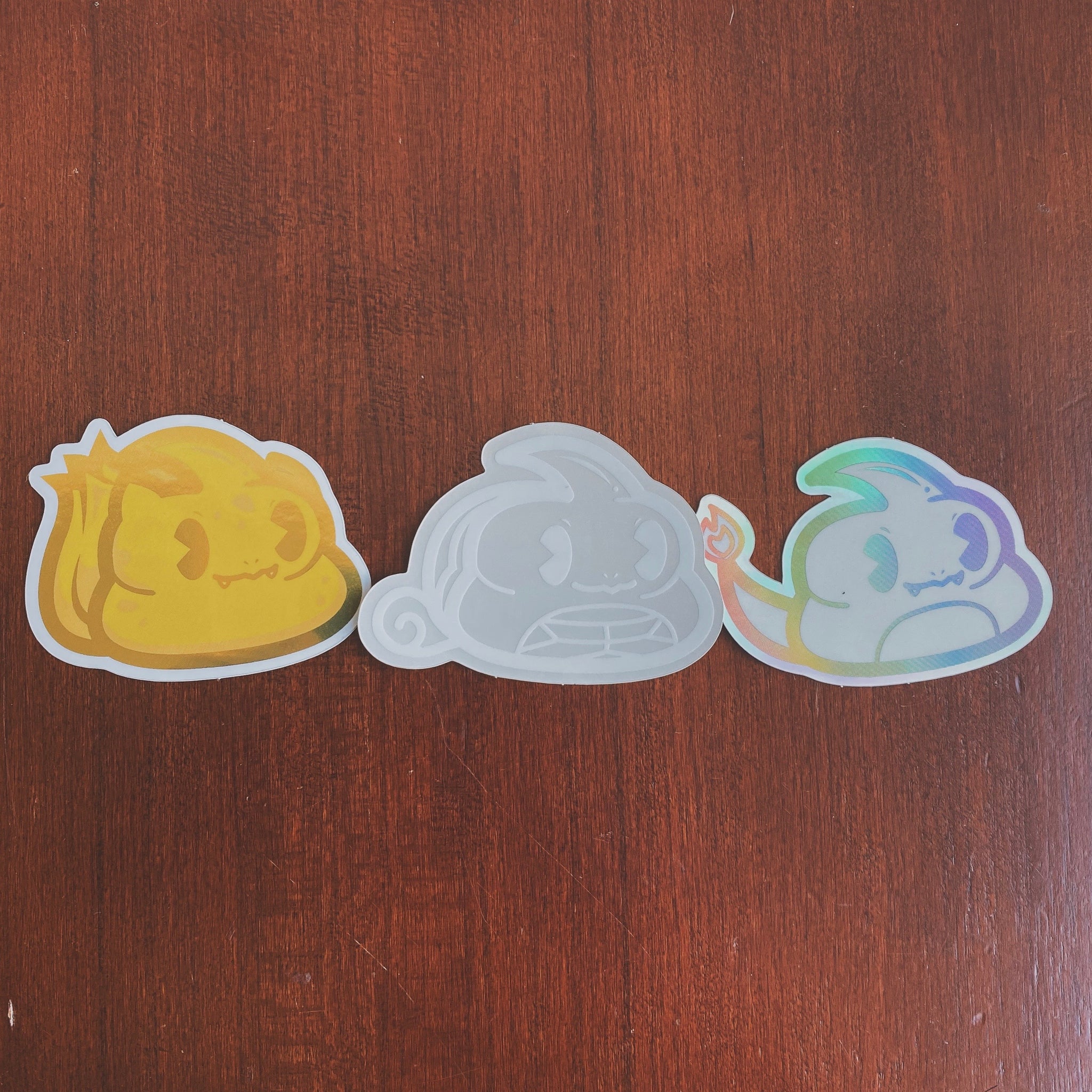 Crapmander Rainbow Rare Sticker (Limited to 50)