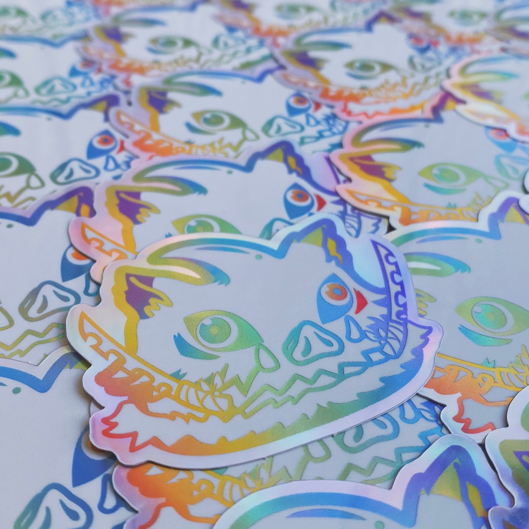 Poonosuke Rainbow Rare Sticker (Limited to 50)