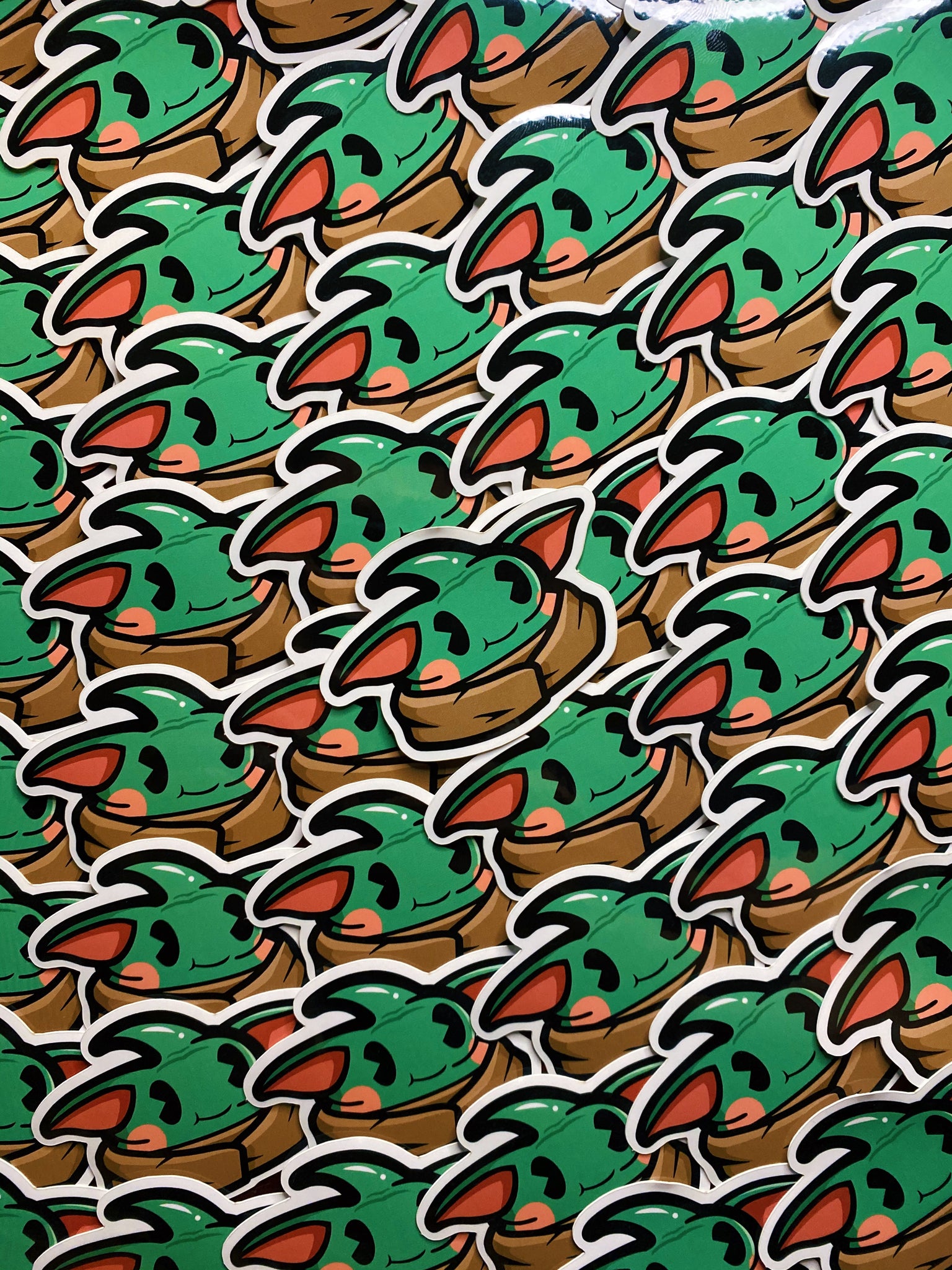 Baby Pooda Sticker