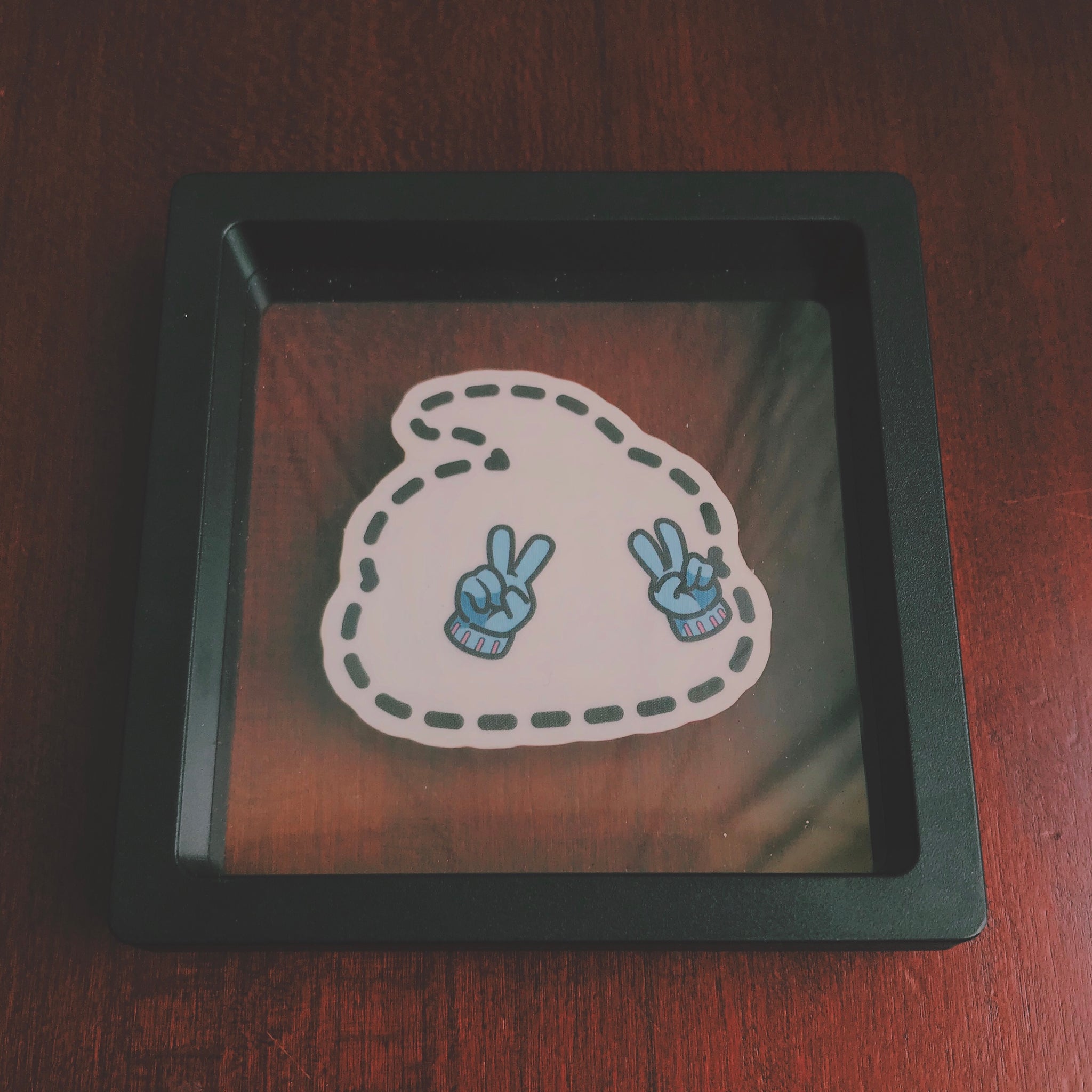 Invisible Poop (Transparent) Sticker