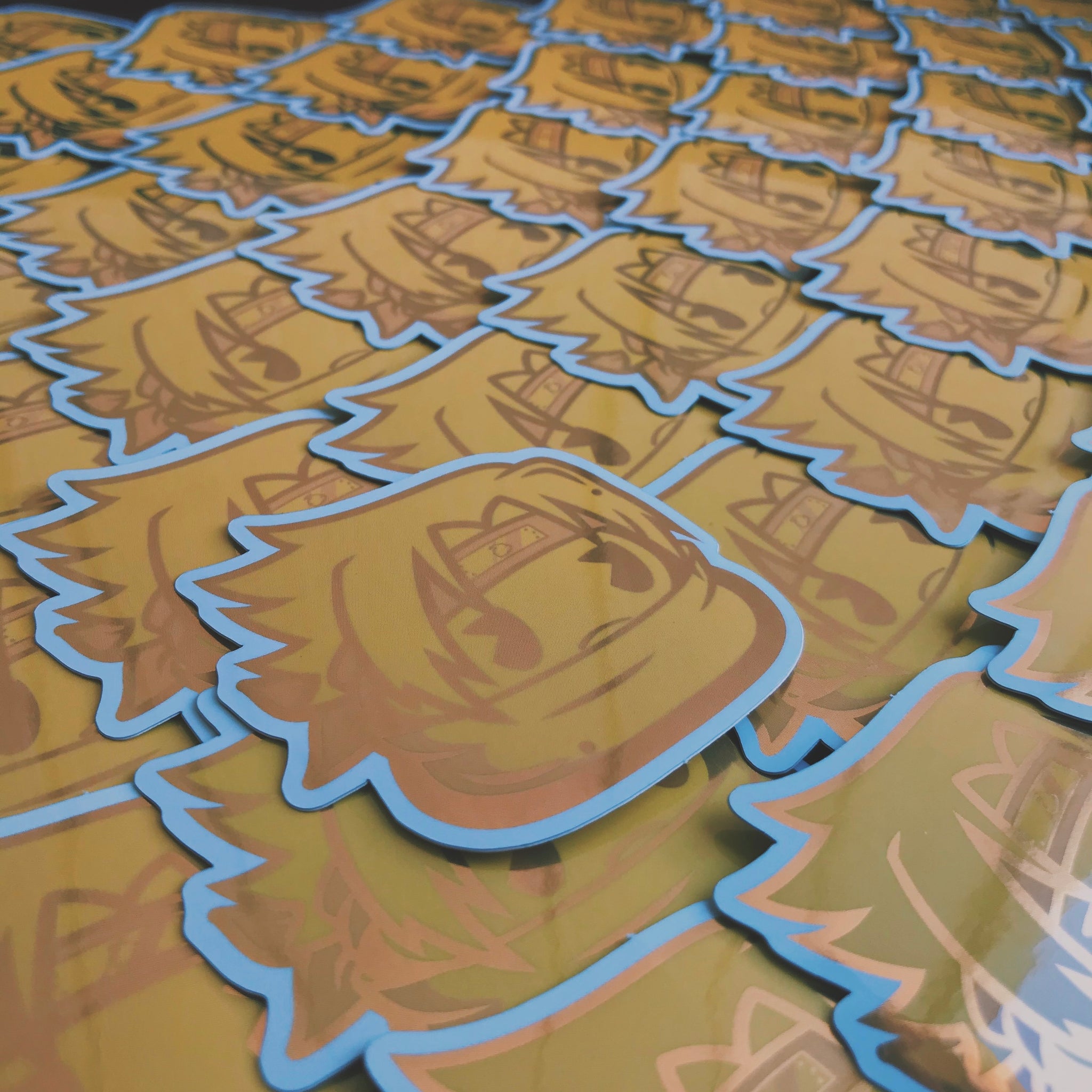 GOLDEN RARE Pooske Sticker (Limited to 50)