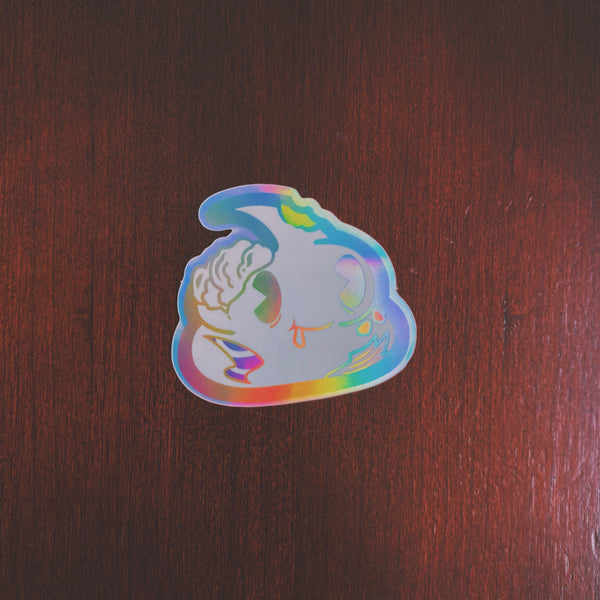 Zombie Andre Rainbow Rare Sticker (Limited to 50)