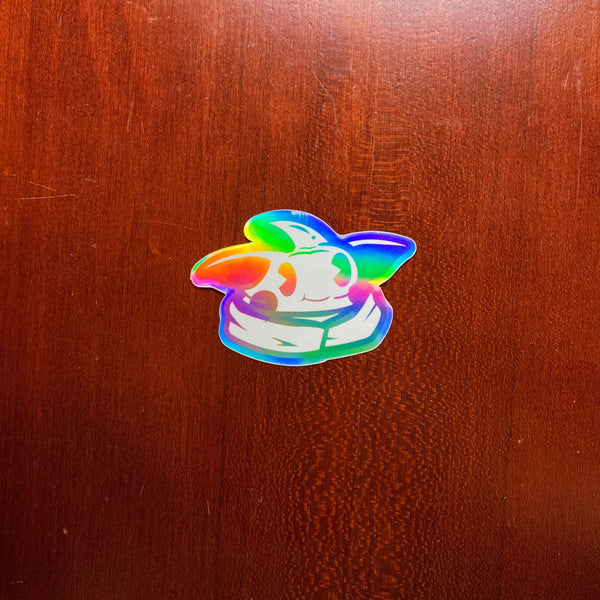 Baby Pooda Rainbow Rare Sticker (Limited to 50)