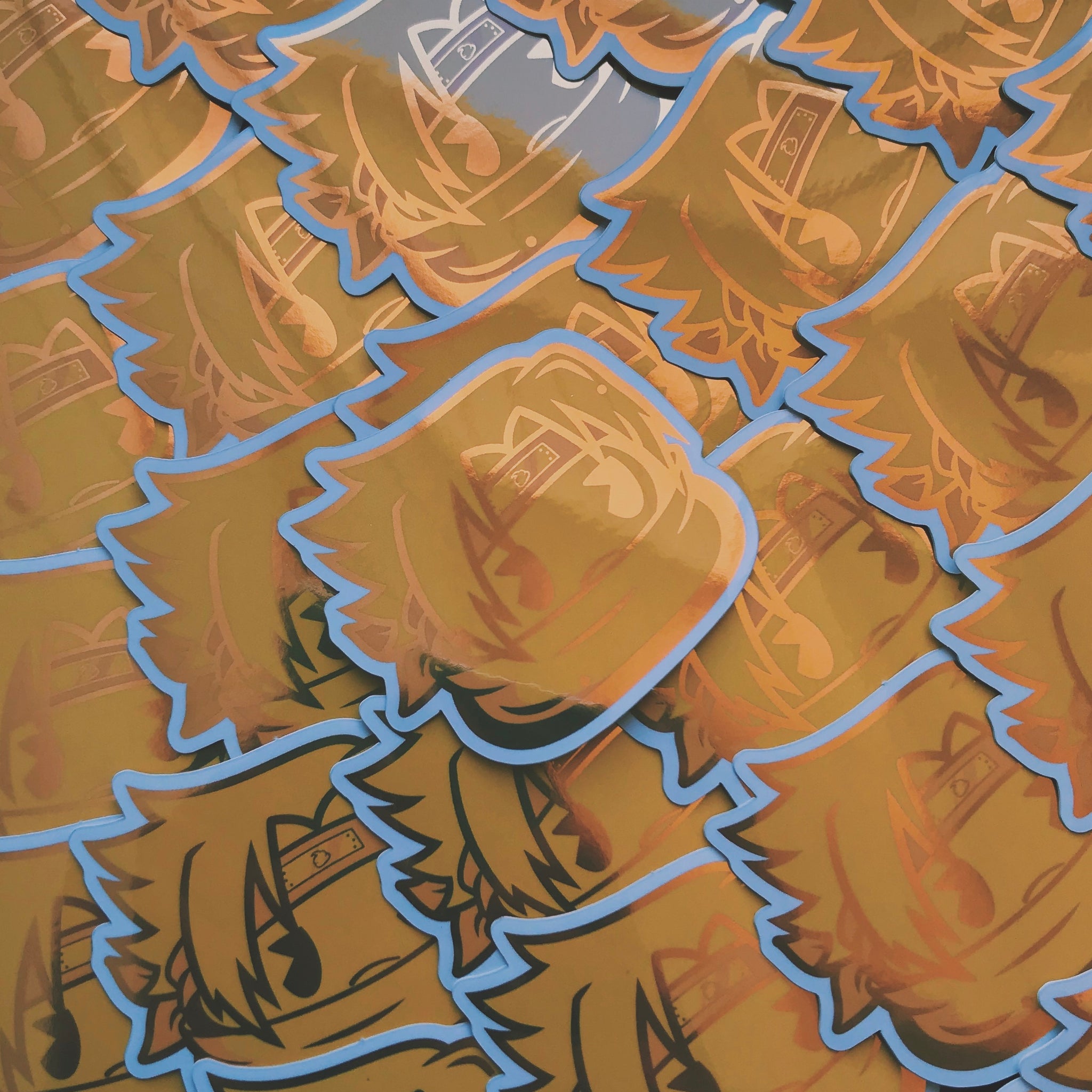 GOLDEN RARE Pooske Sticker (Limited to 50)