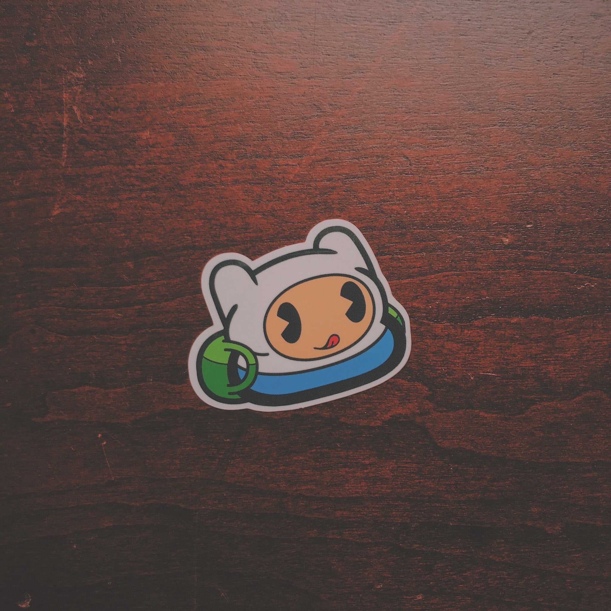 Finn The Pooman Sticker