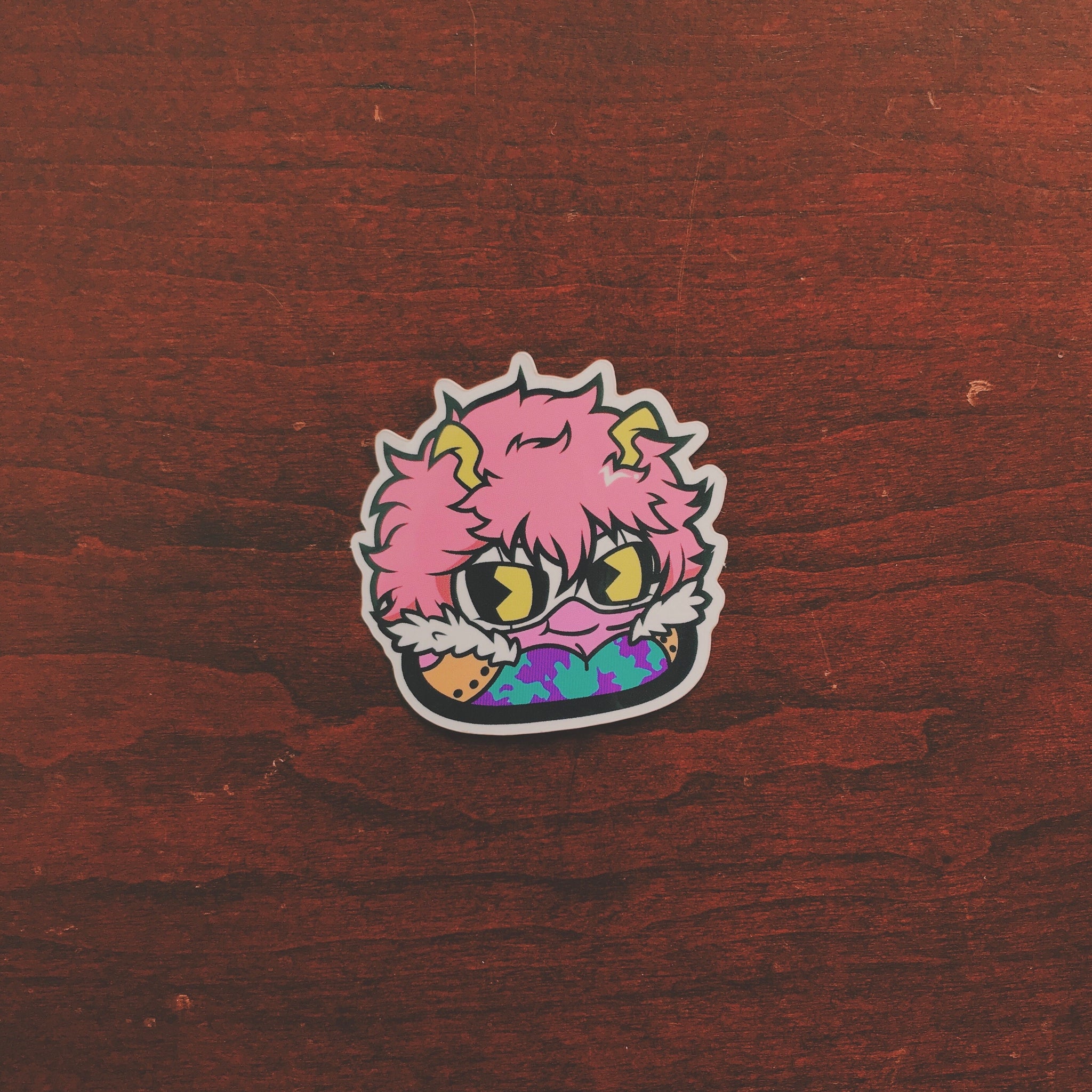 Pinky Poo Sticker