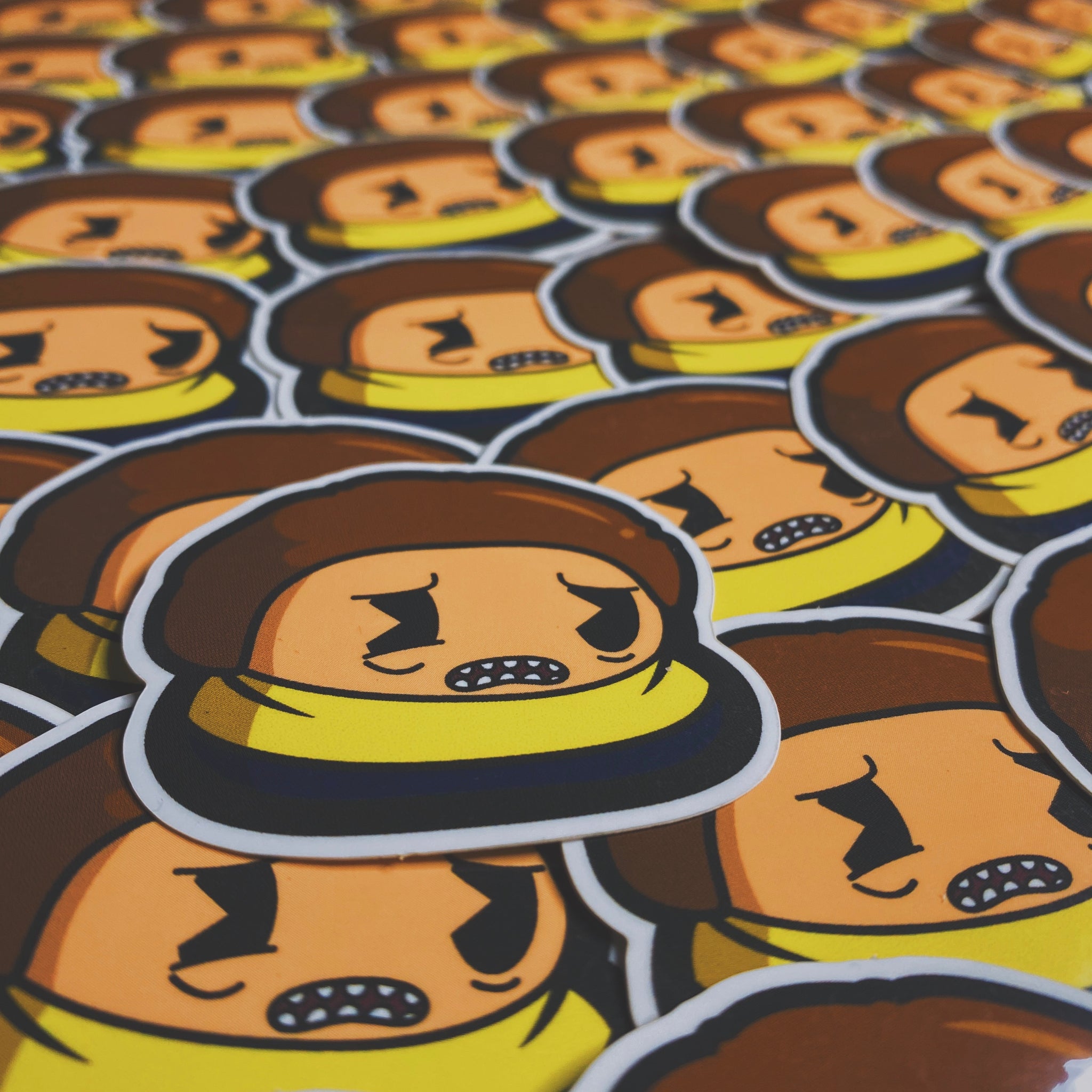 Morty Poo Sticker