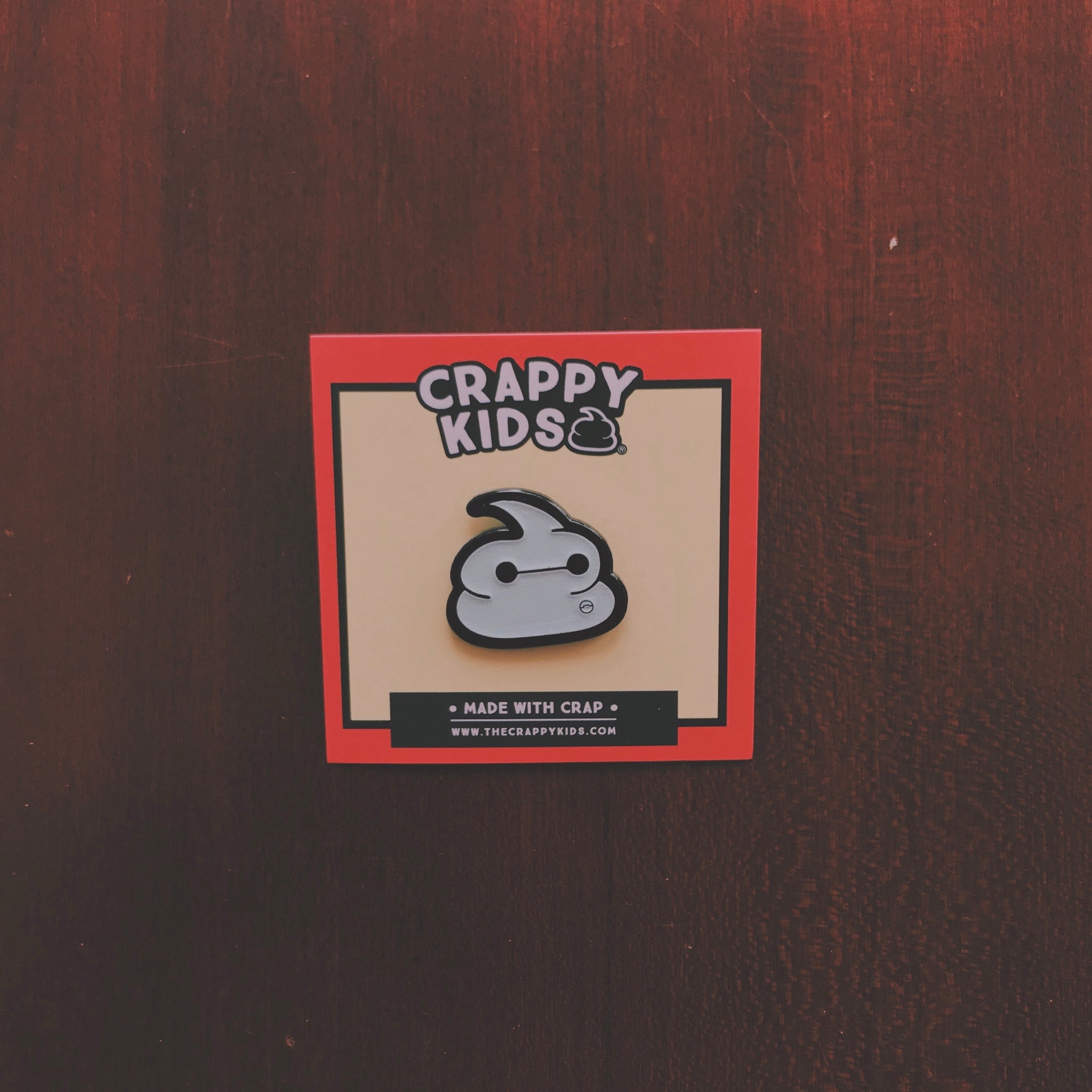 Baycrap Enamel Pin