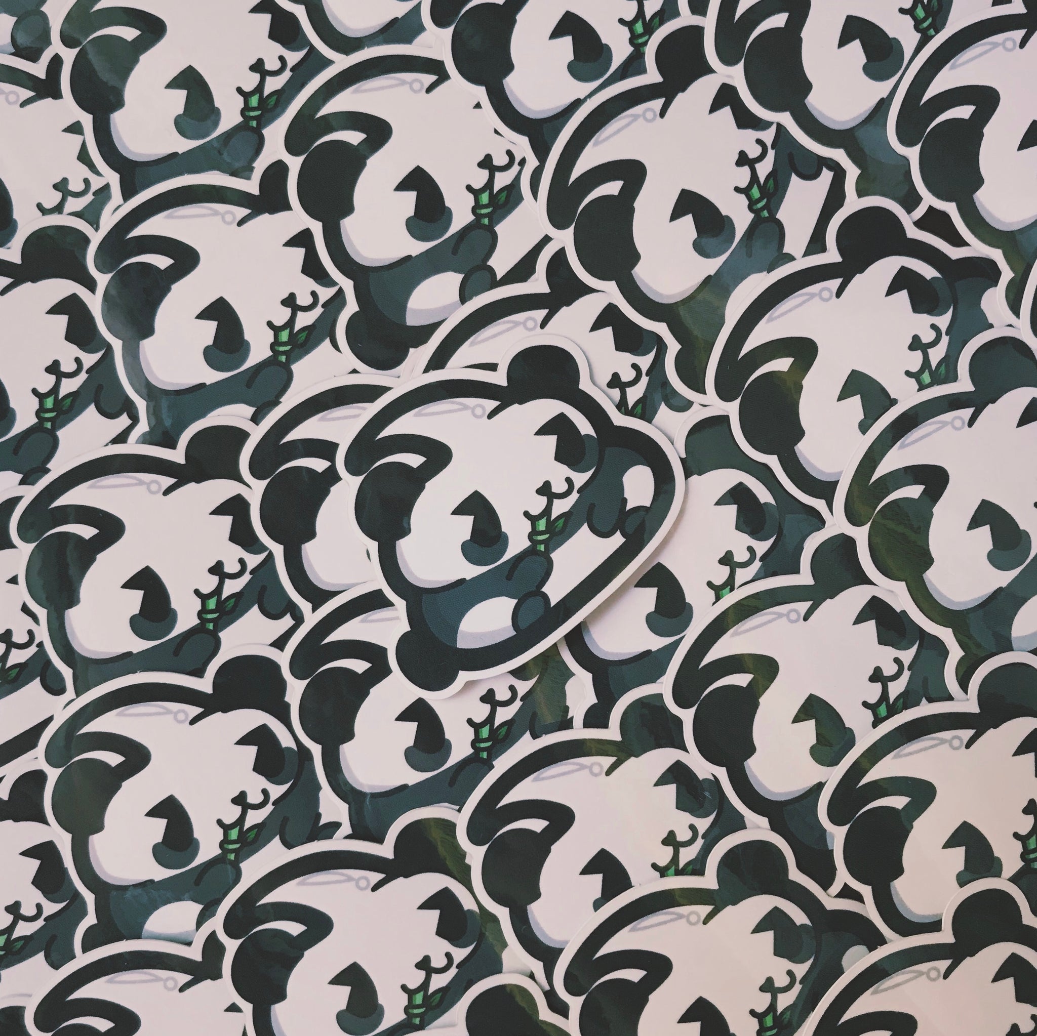 Panda Poo Sticker