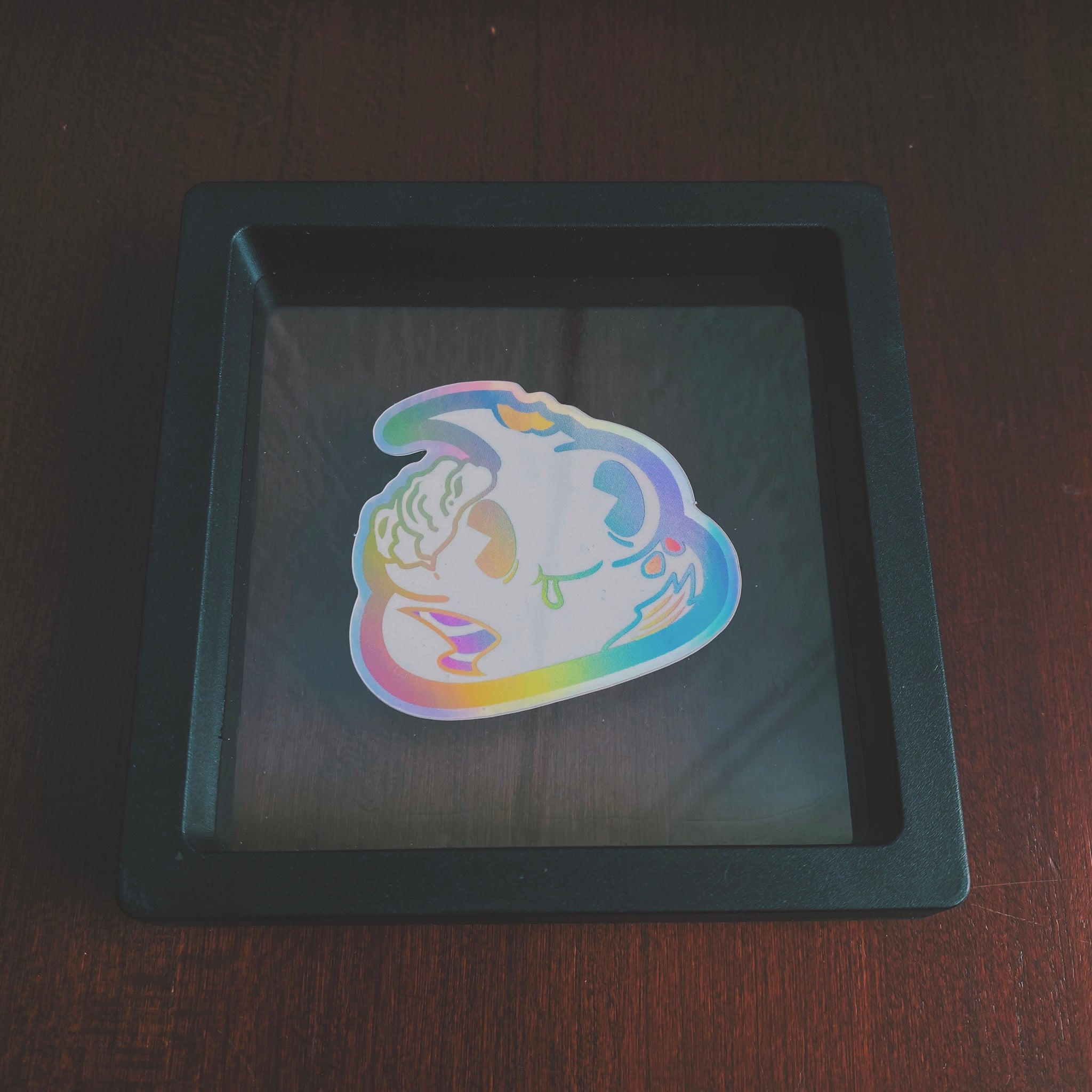 Zombie Andre Rainbow Rare Sticker (Limited to 50)
