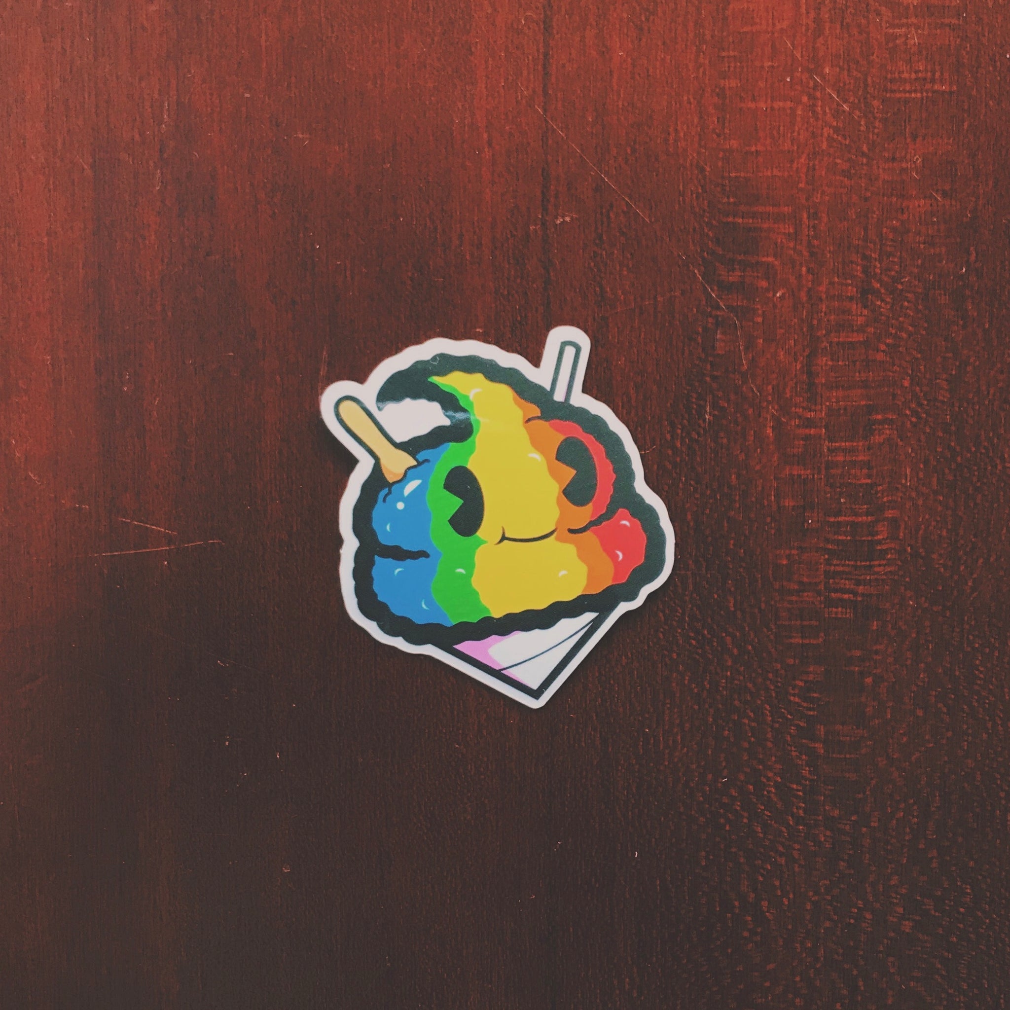 Shave Ice Andre Sticker