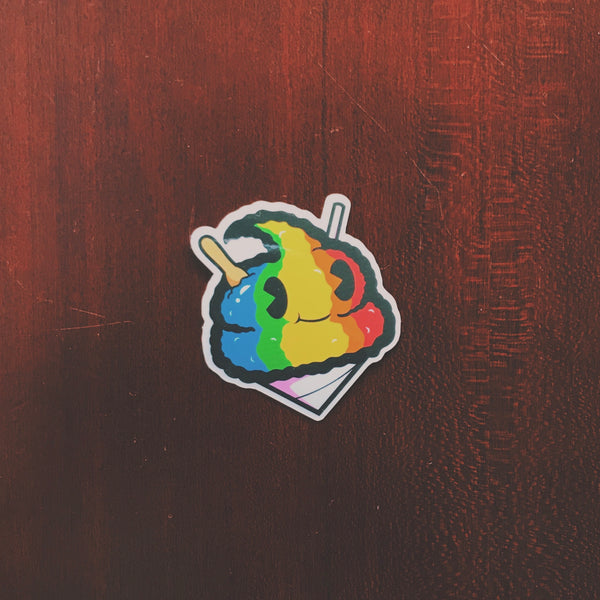 Shave Ice Andre Sticker