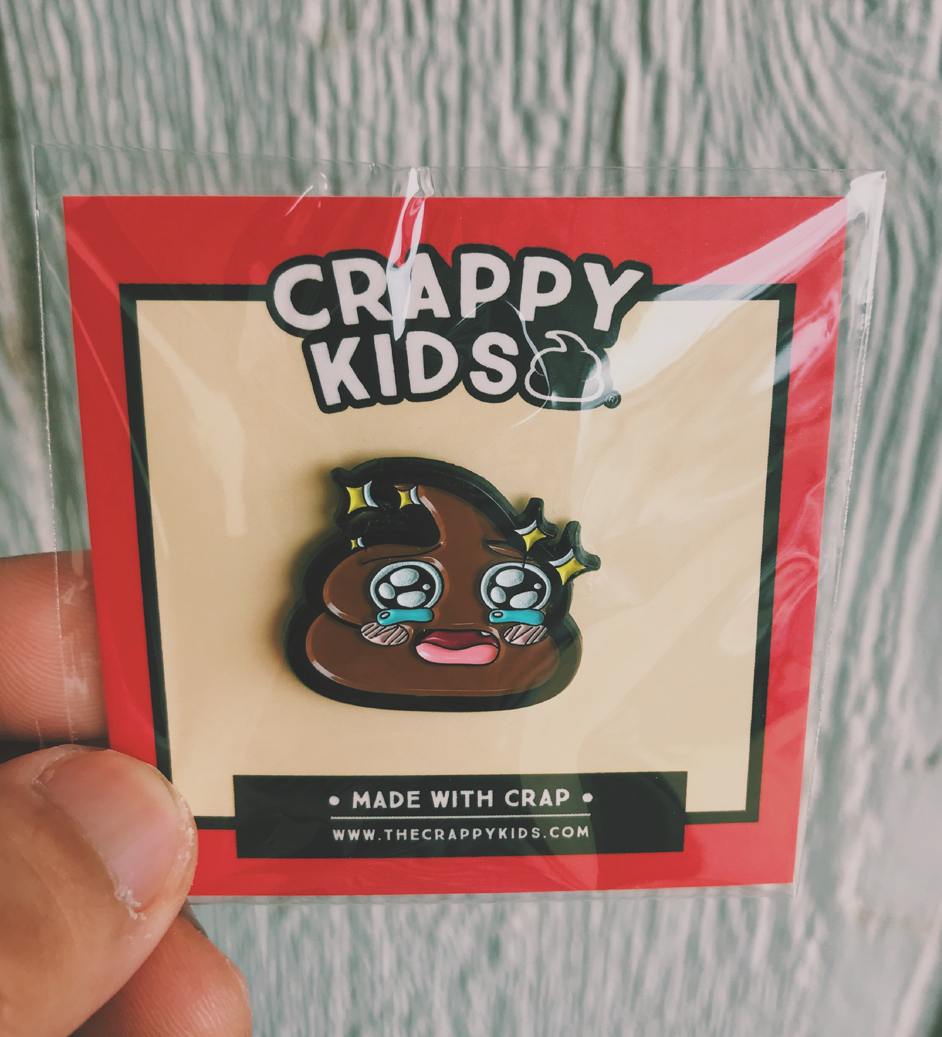 Senpai Andre Enamel Pin