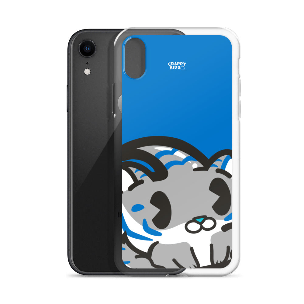 Grey Tiger Poo iPhone Case