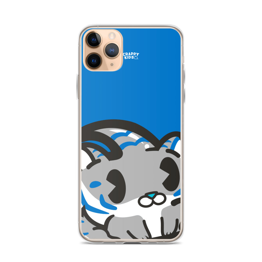 Grey Tiger Poo iPhone Case