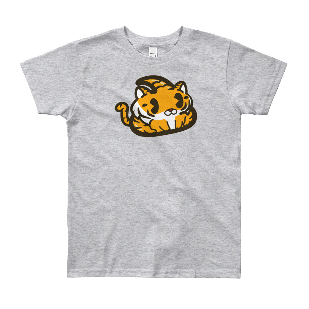 Tiger Poo Youth Short Sleeve T-Shirt