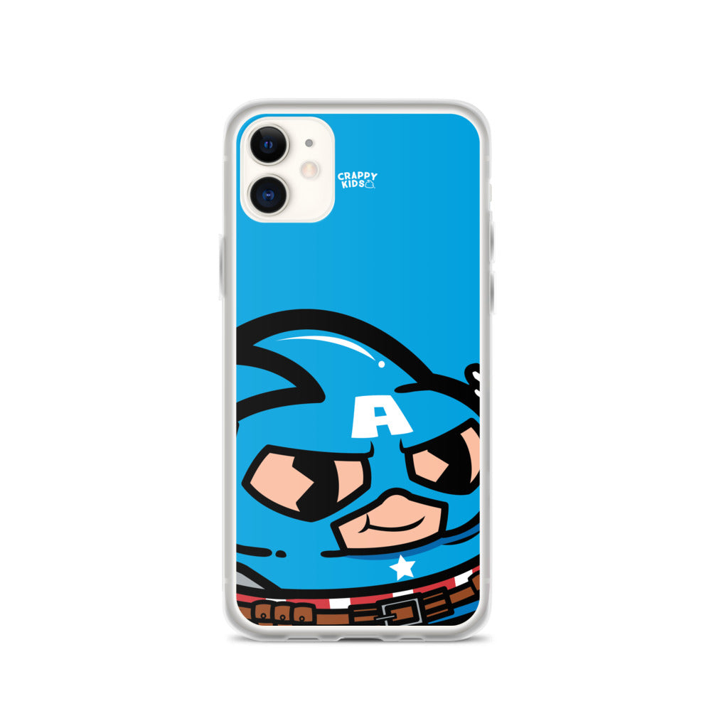 Craptian America iPhone Case