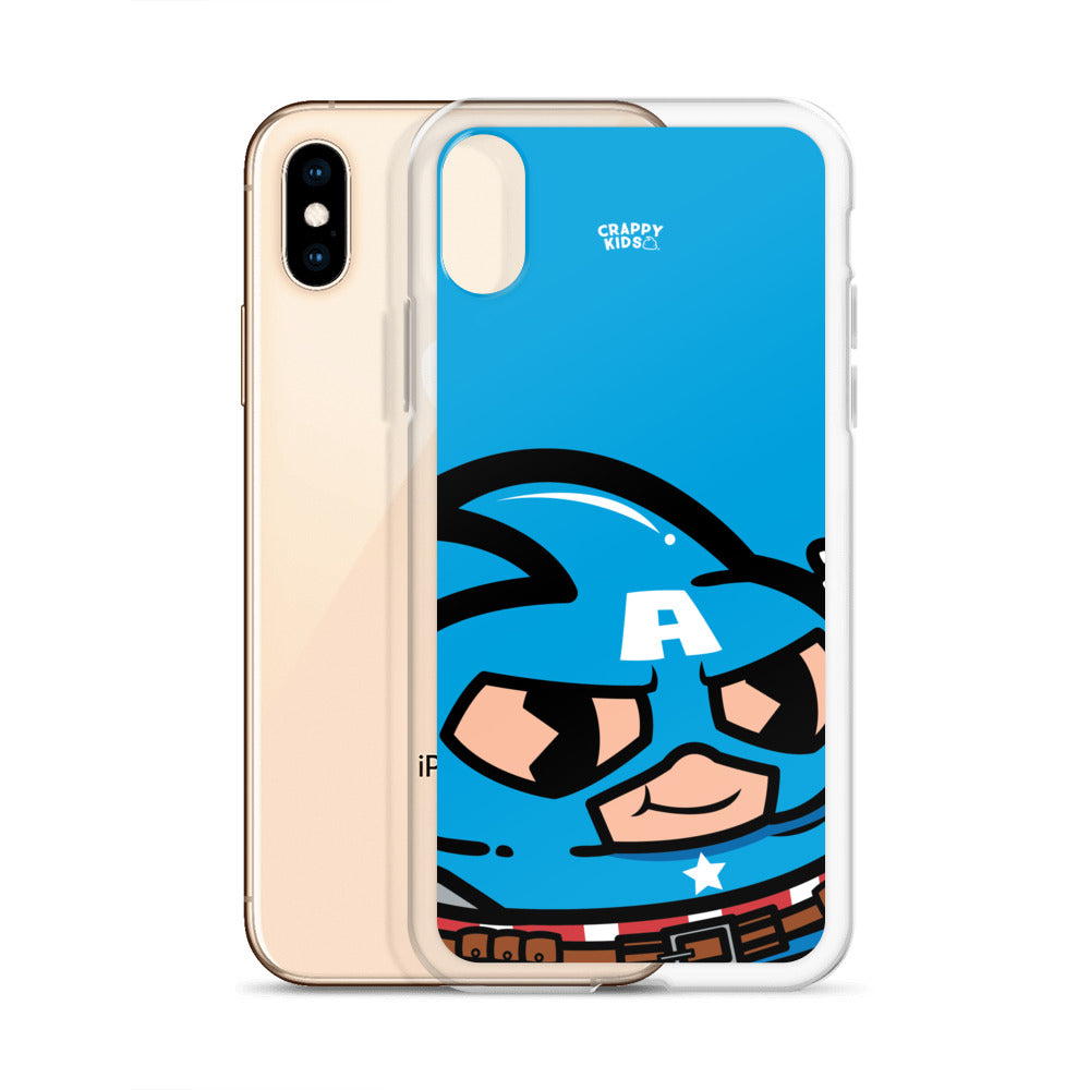 Craptian America iPhone Case
