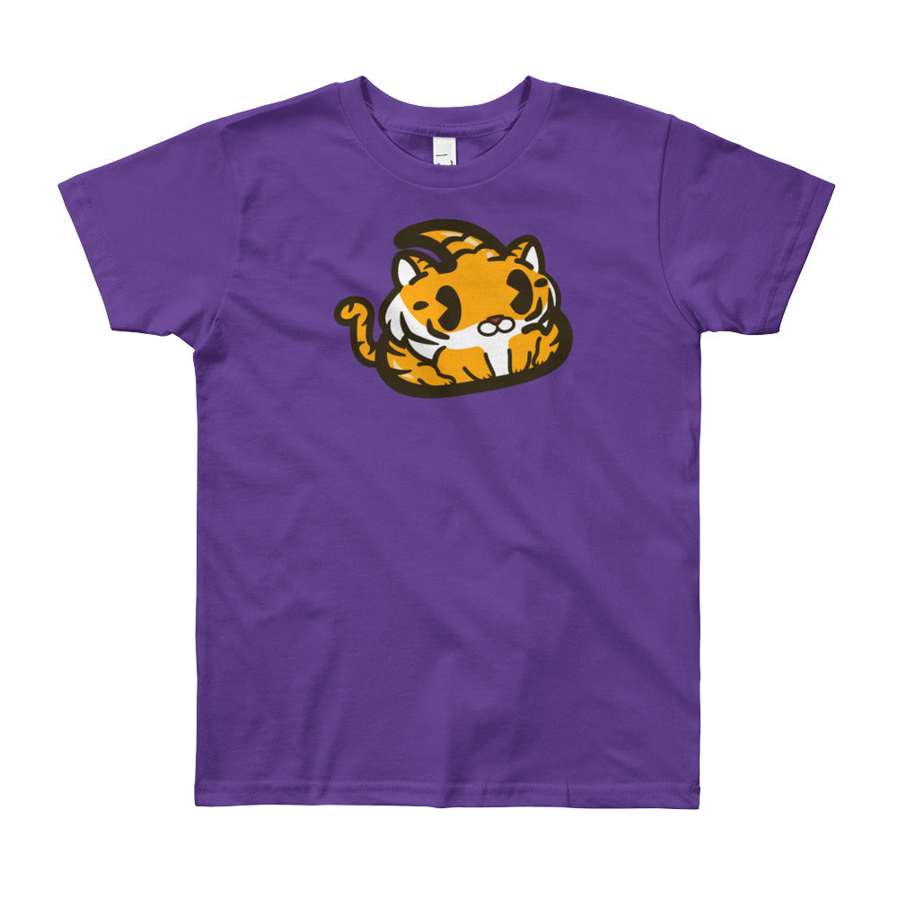 Tiger Poo Youth Short Sleeve T-Shirt