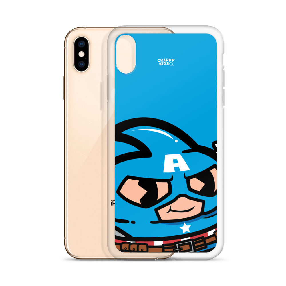 Craptian America iPhone Case