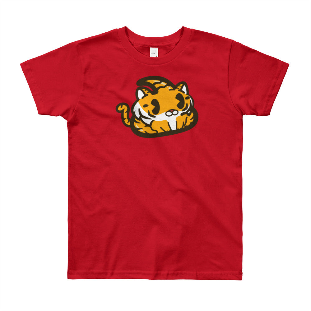 Tiger Poo Youth Short Sleeve T-Shirt