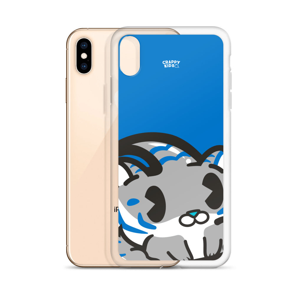Grey Tiger Poo iPhone Case