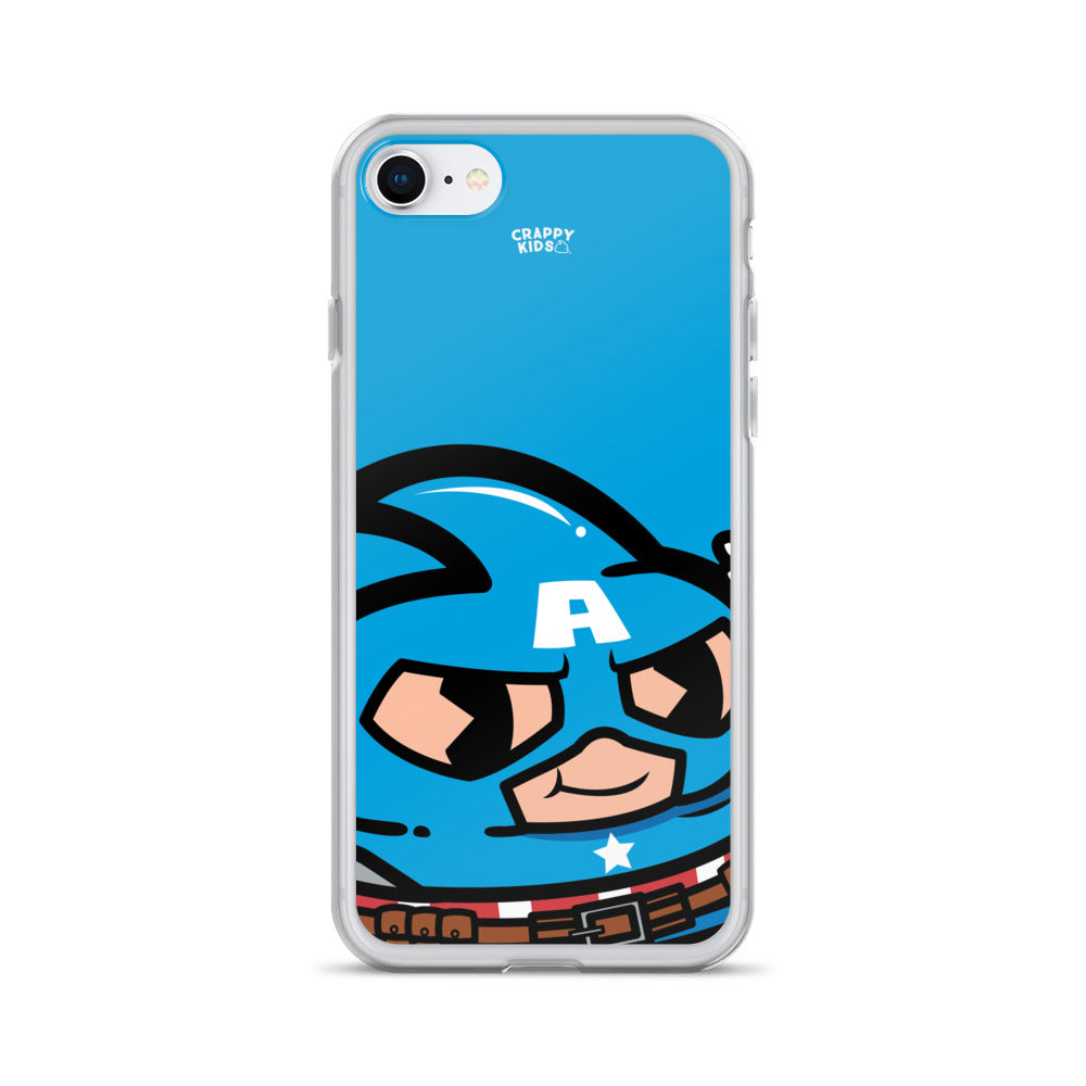 Craptian America iPhone Case