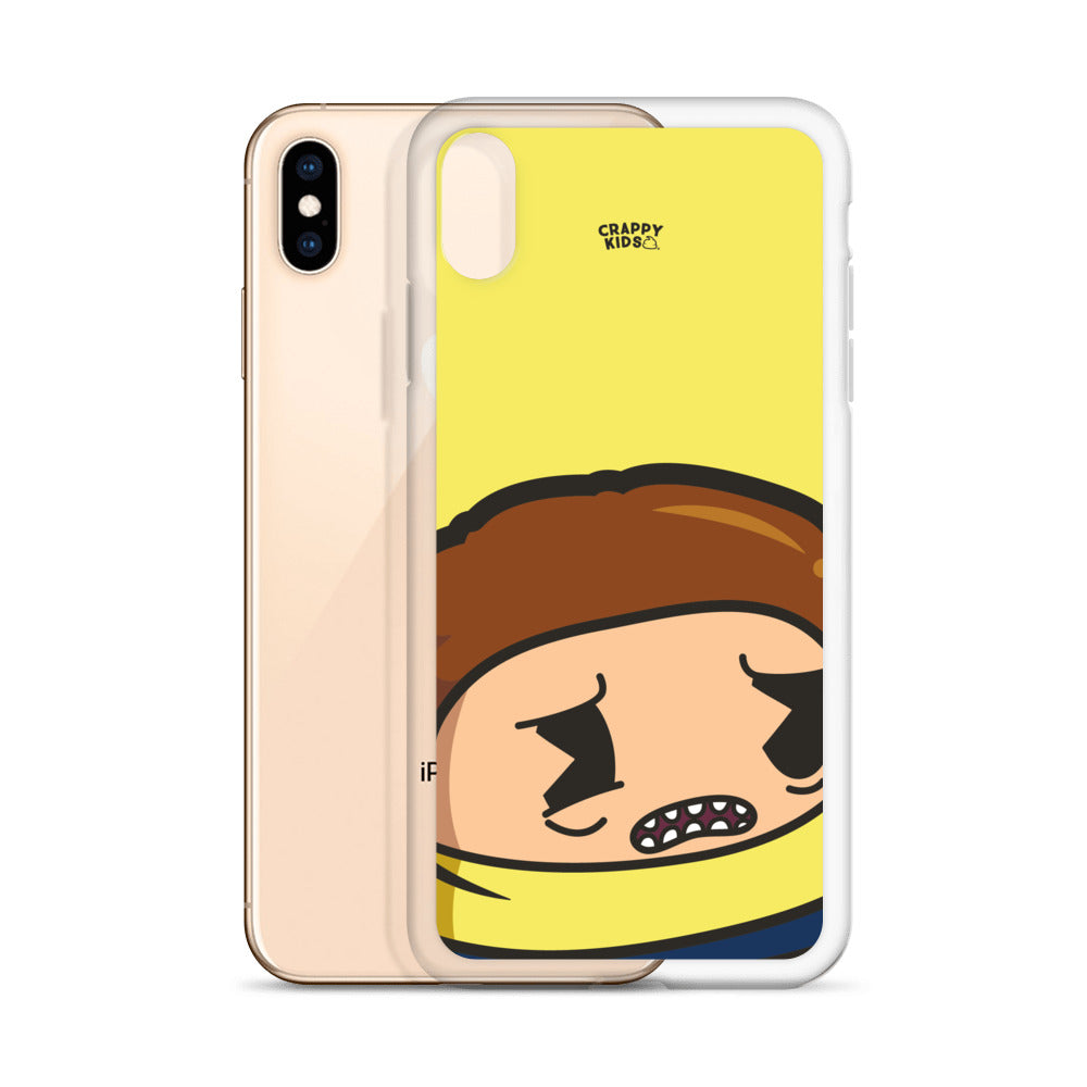 Morty Poo (Yellow) iPhone Case