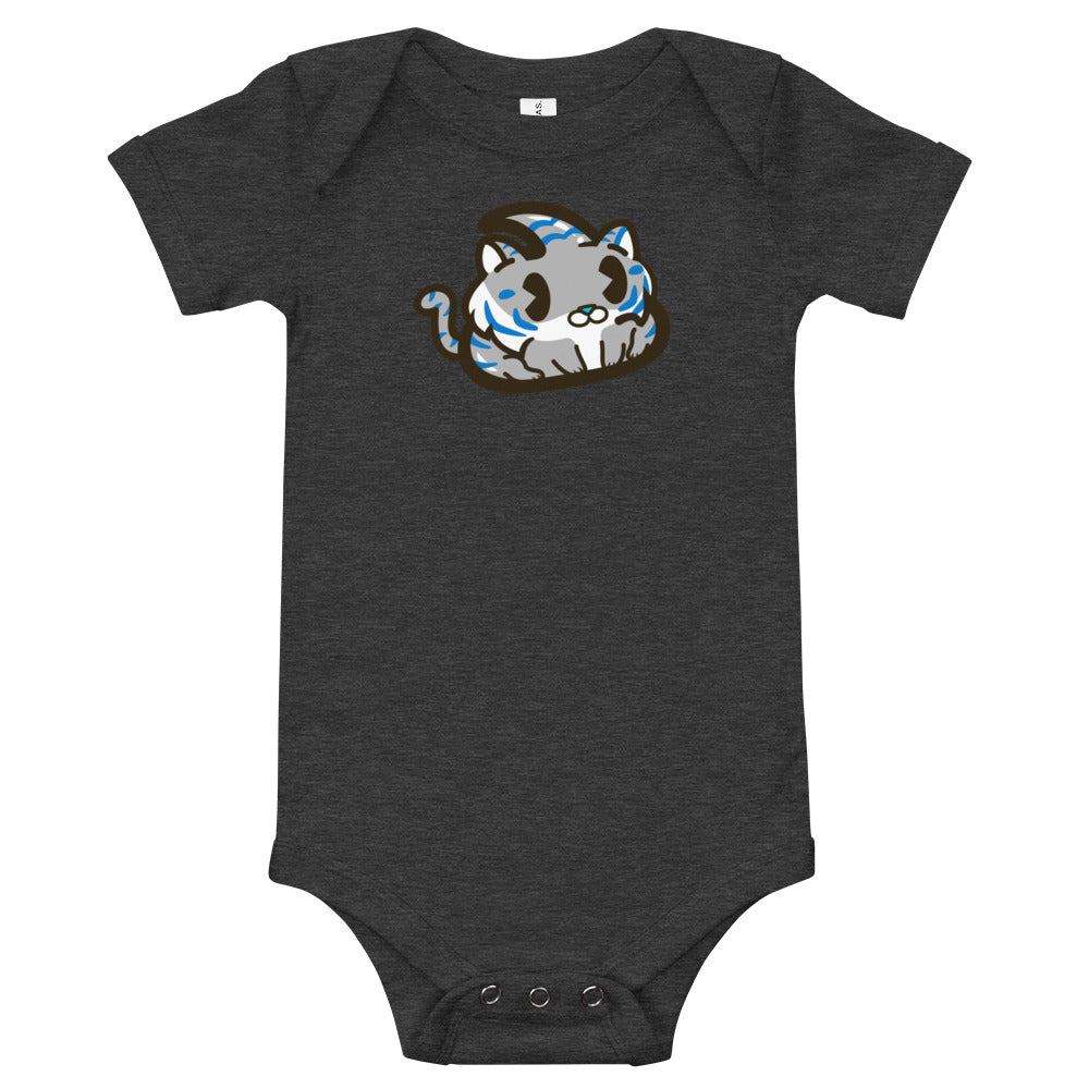 Grey Tiger Baby Onesie