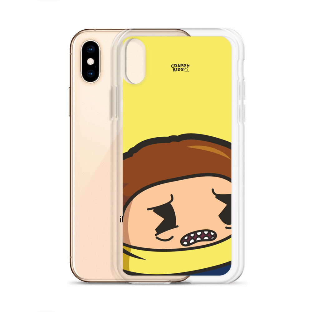 Morty Poo (Yellow) iPhone Case