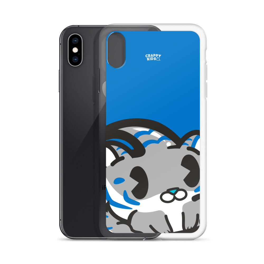 Grey Tiger Poo iPhone Case