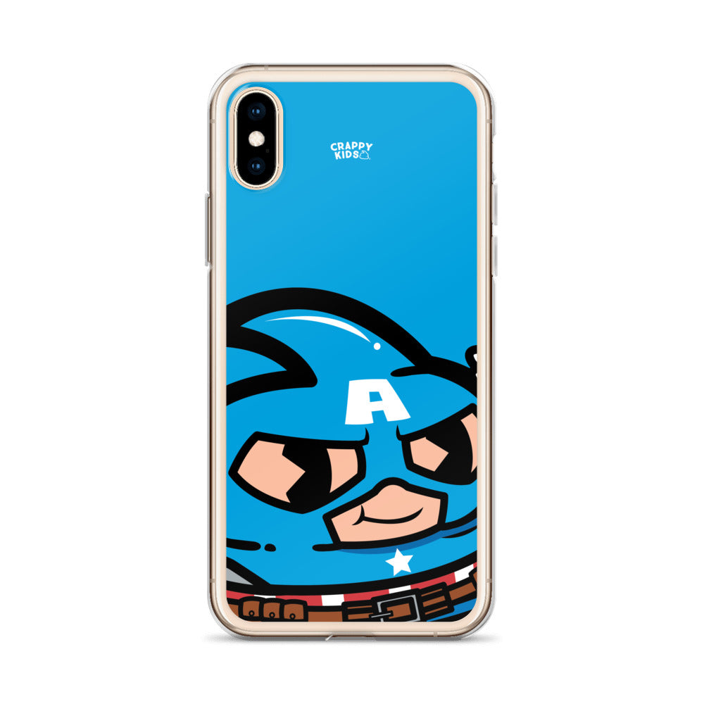 Craptian America iPhone Case