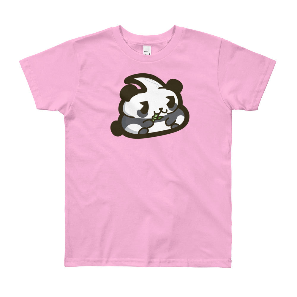 Panda Poo Youth Short Sleeve T-Shirt