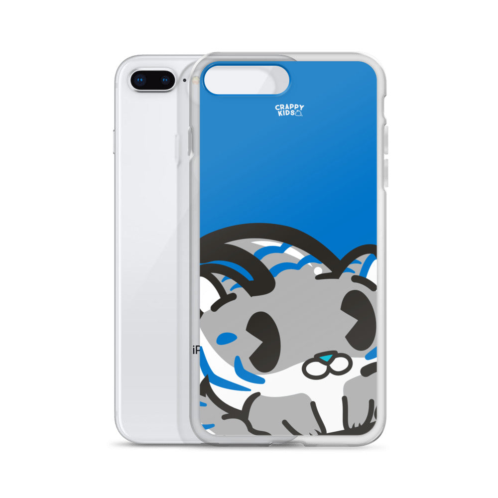 Grey Tiger Poo iPhone Case