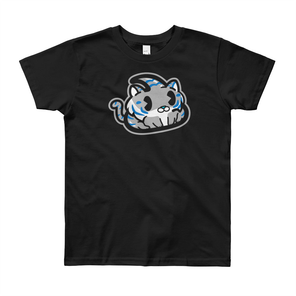 Grey Tiger Youth Short Sleeve T-Shirt