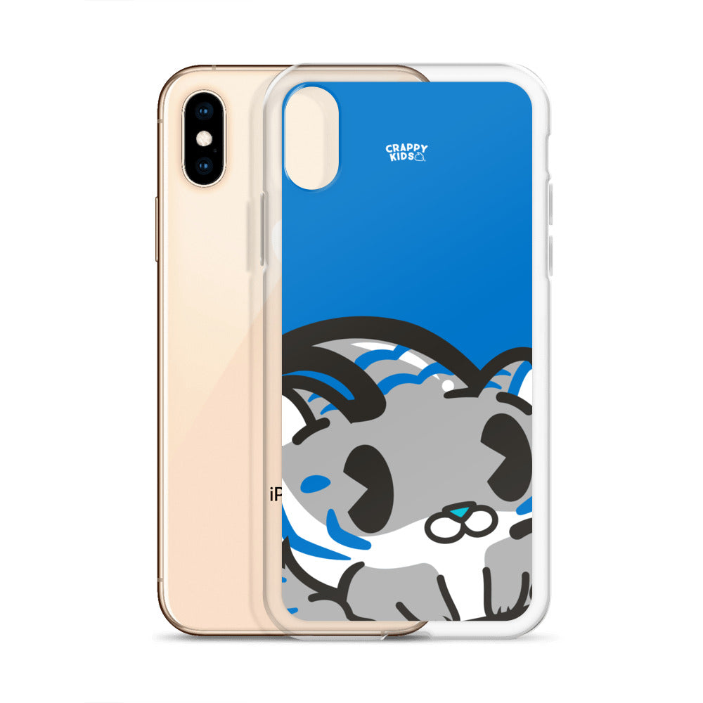 Grey Tiger Poo iPhone Case