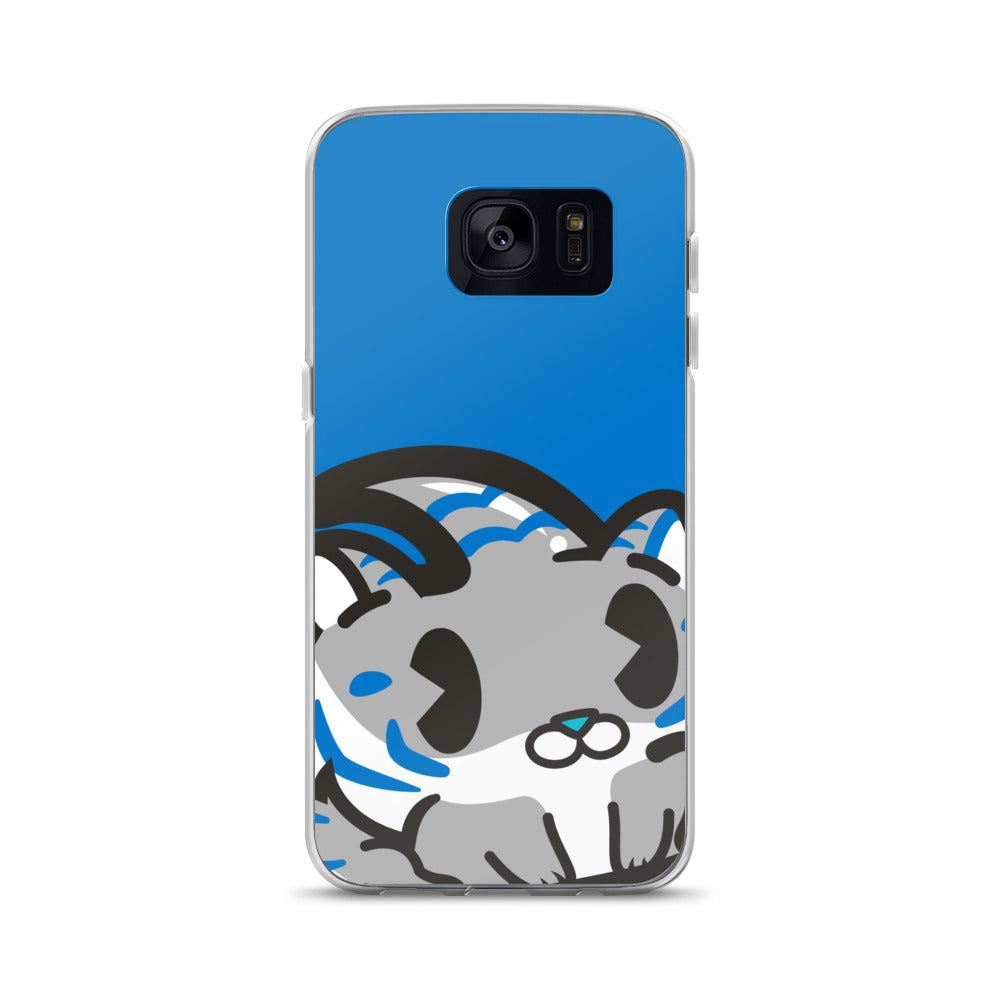 Grey Tiger Poo Samsung Case