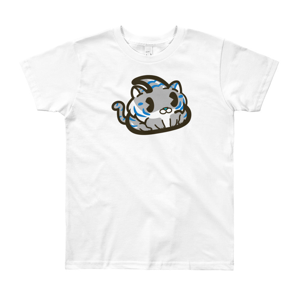Grey Tiger Youth Short Sleeve T-Shirt