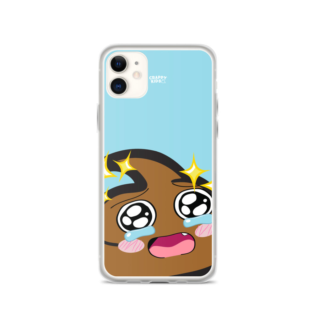 Senpai (Lt. Blue) iPhone Case