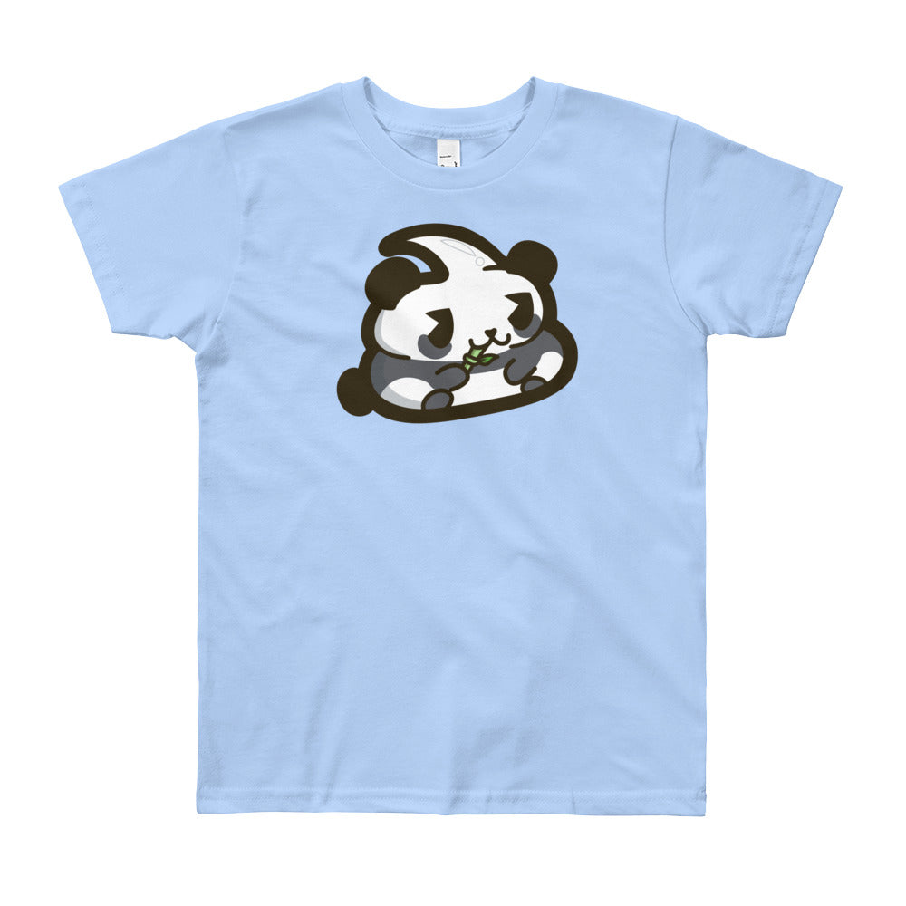 Panda Poo Youth Short Sleeve T-Shirt