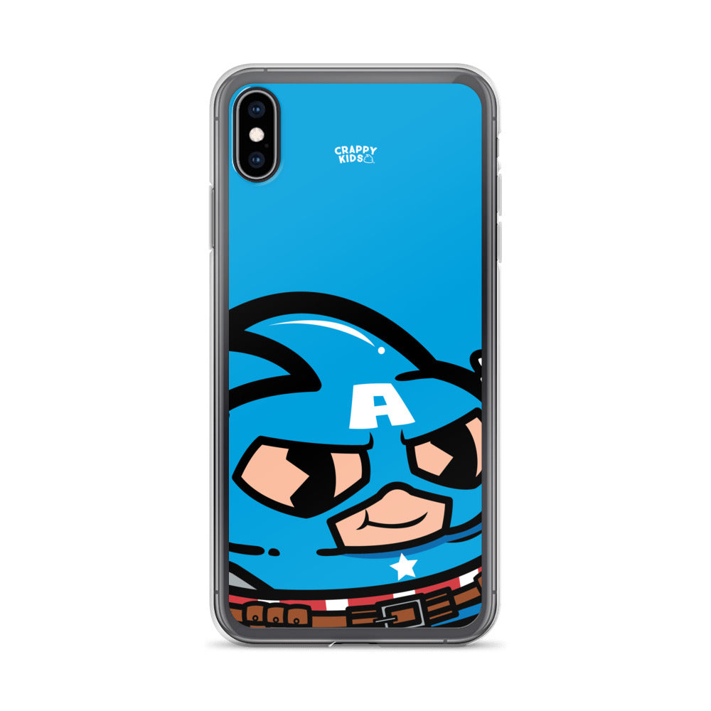 Craptian America iPhone Case