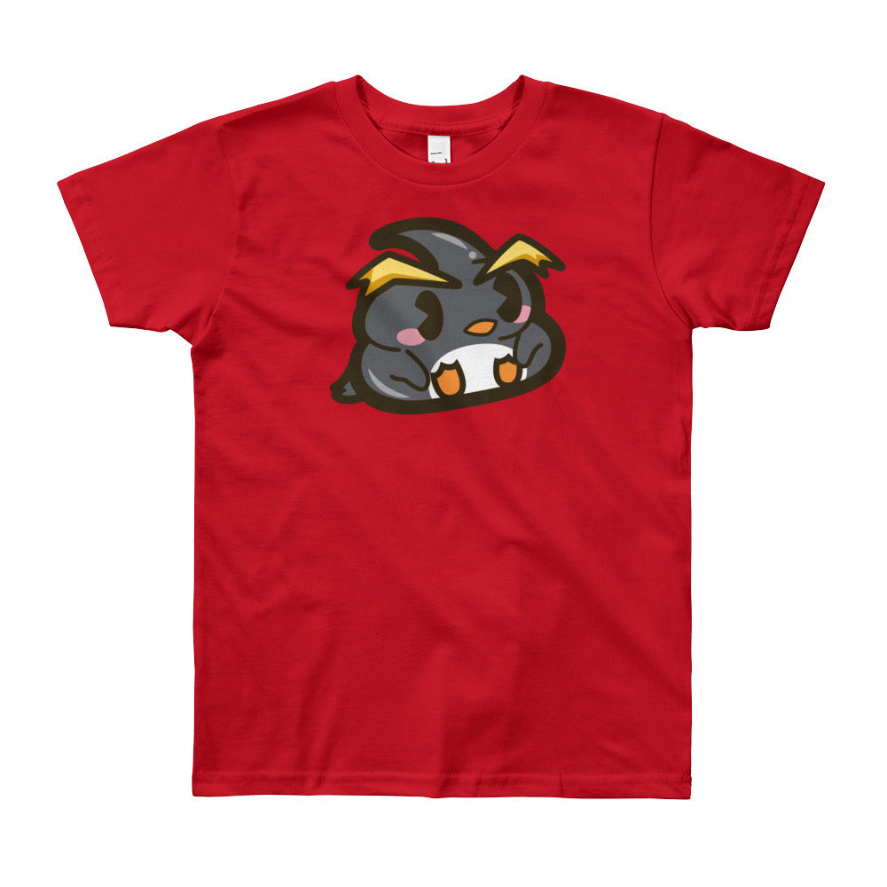 Penguin Poo Youth Short Sleeve T-Shirt
