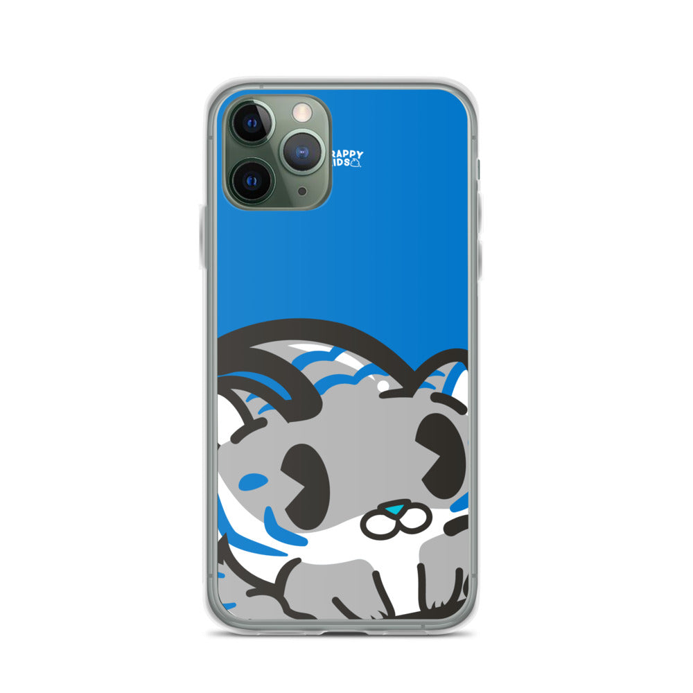 Grey Tiger Poo iPhone Case