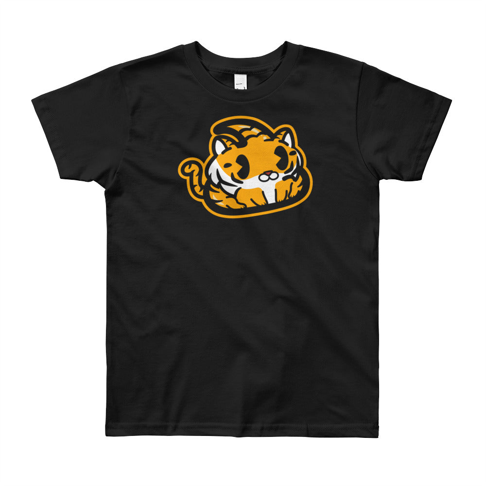 Tiger Poo Youth Short Sleeve T-Shirt