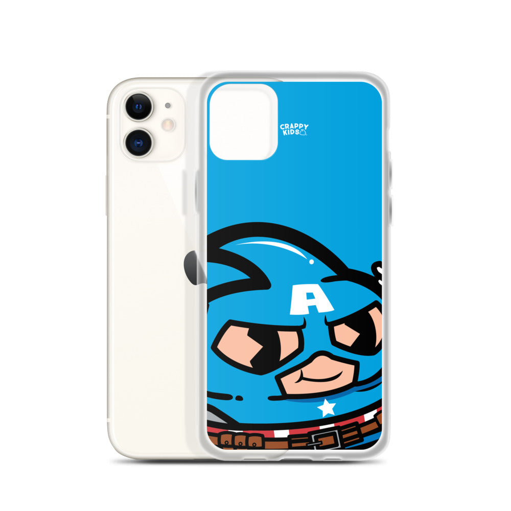 Craptian America iPhone Case
