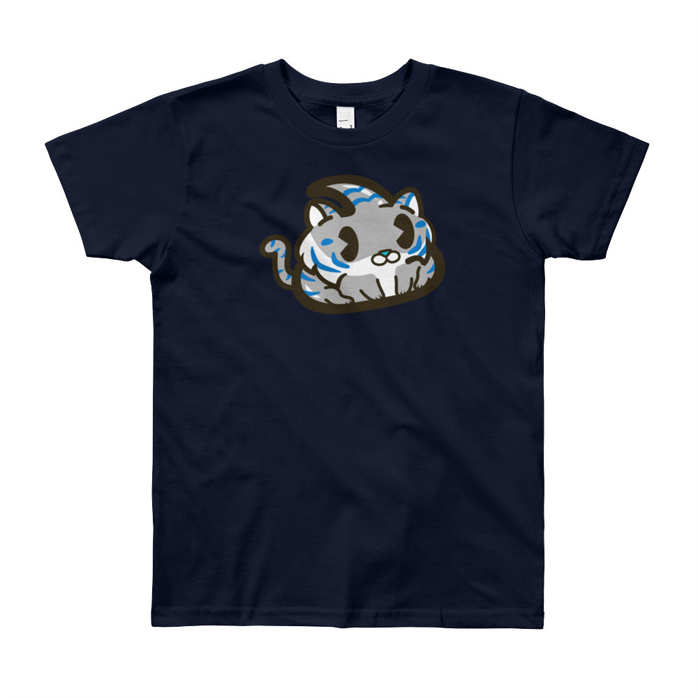 Grey Tiger Youth Short Sleeve T-Shirt