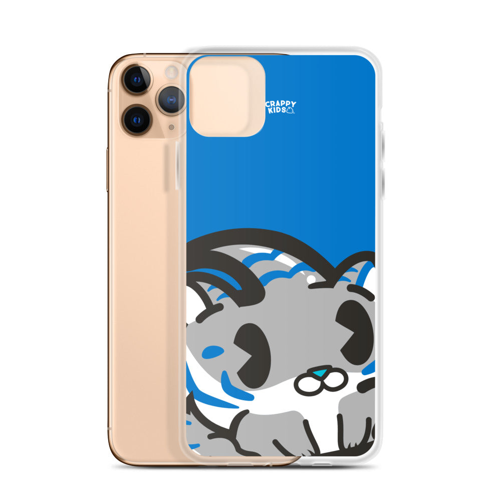 Grey Tiger Poo iPhone Case