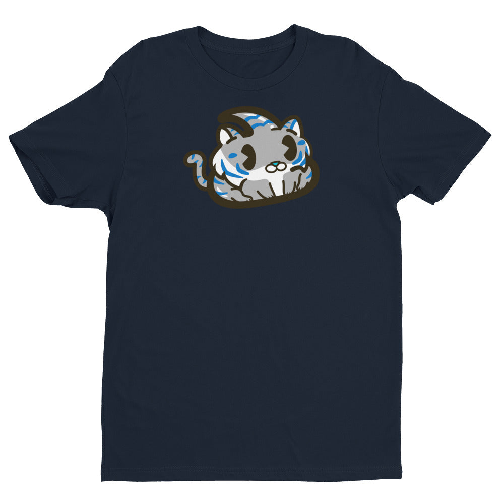 Grey Tiger Poo Short Sleeve T-shirt