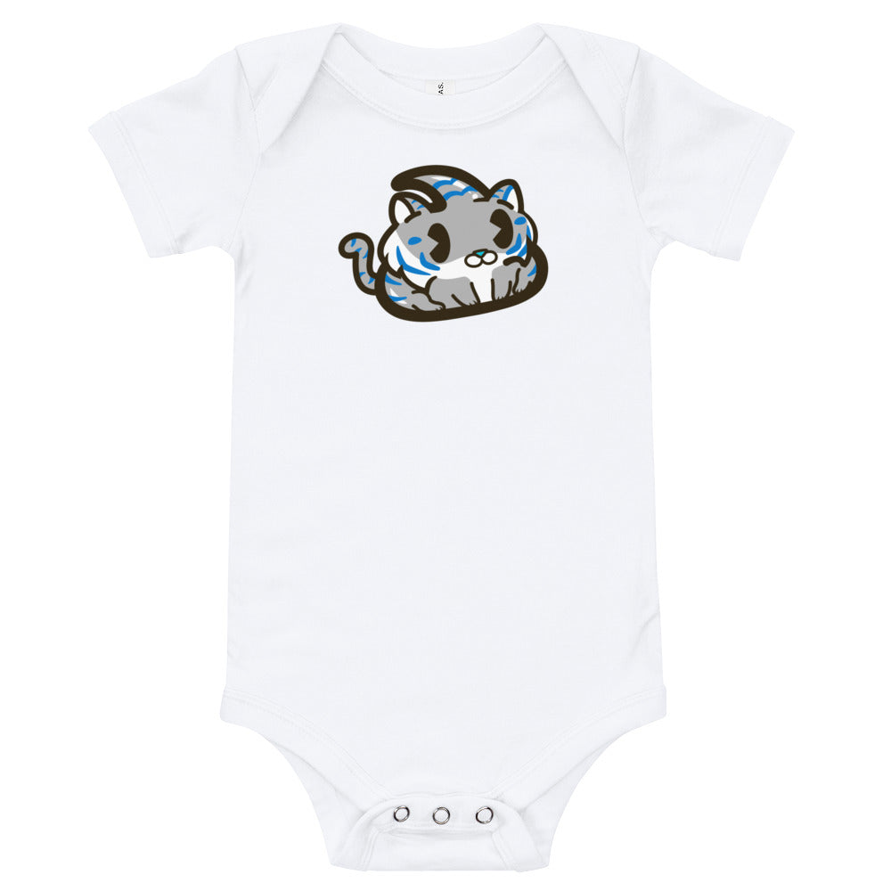 Grey Tiger Baby Onesie