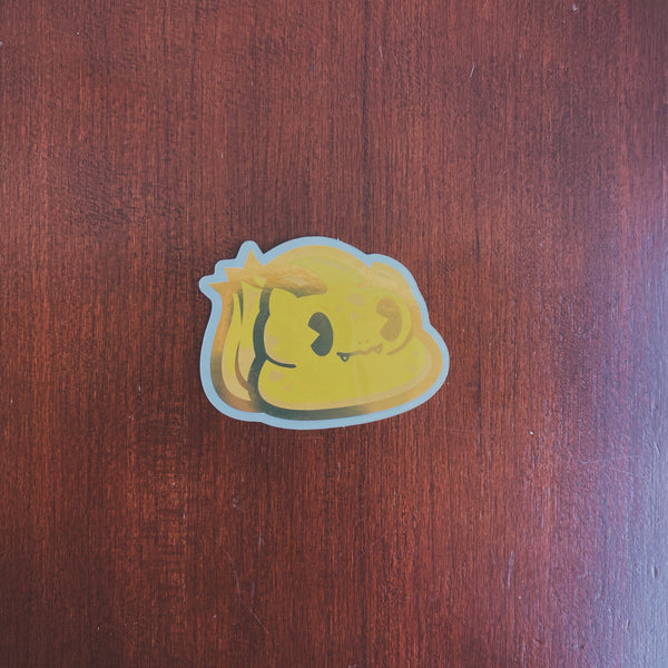 Buttbasaur GOLDEN RARE Sticker (Limited to 50)